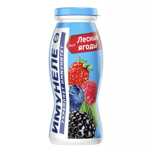 Кисломолочный напиток Имунеле лесные ягоды 1,2% БЗМЖ 100 мл