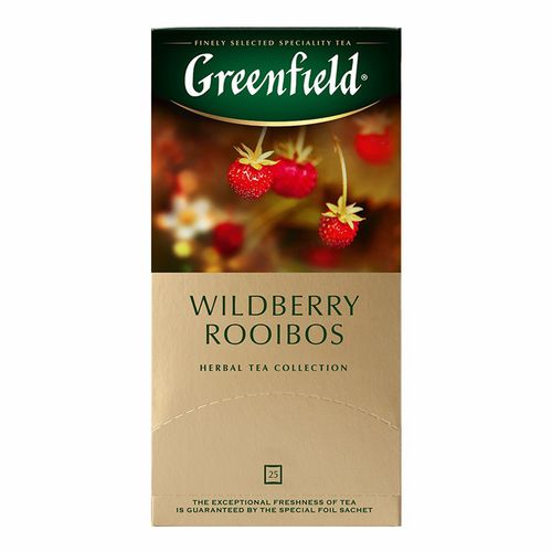 Чай травяной Greenfield Wildberry Rooibos в пакетиках 1,5 г х 25 шт