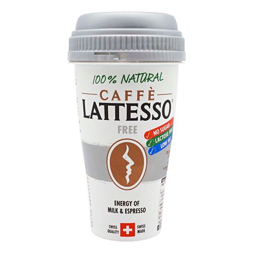 Молочный напиток Lattesso Free 0% 250 мл
