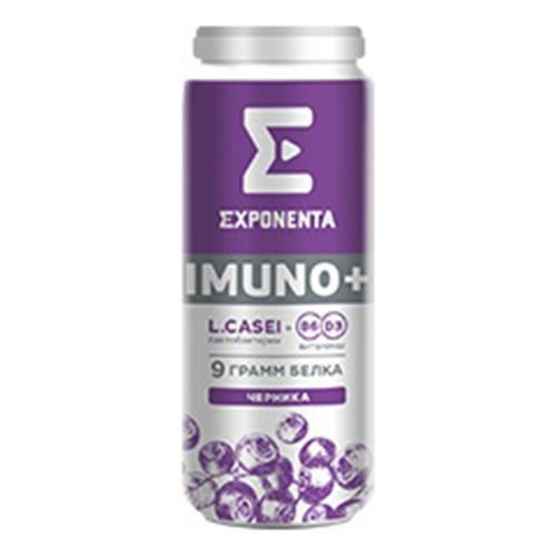 Кисломолочный продукт Exponenta Imuno+ черника 100 мл