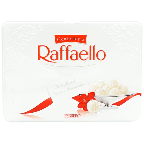 Конфеты вафельные Raffaello с кремовой начинкой с миндалем в кокосовой стружке 300 г