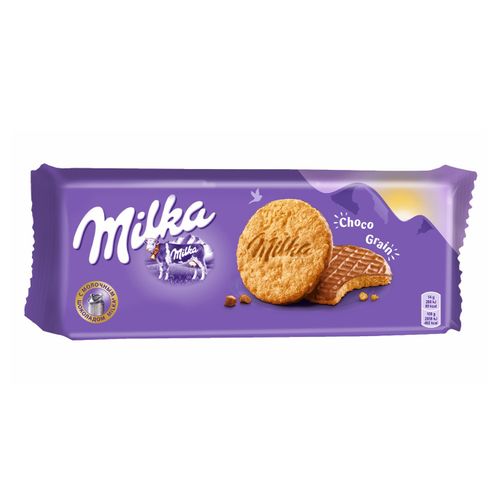 Печенье Milka Choco Grains с овсяными хлопьями 168 г