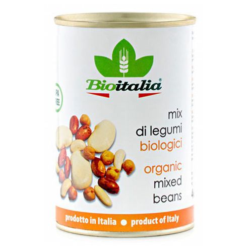 Смесь Bioitalia бобов консервированная 400 г
