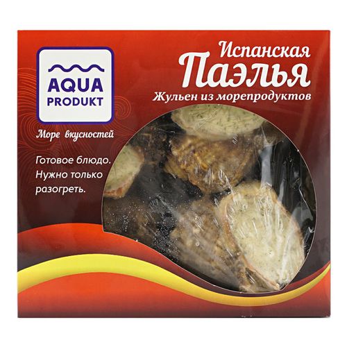Жюльен Aqua produkt Испанская паэлья из морепродуктов 450 г