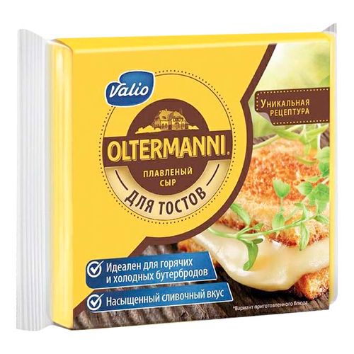 Сыр плавленый Oltermanni нарезка 45% 140 г