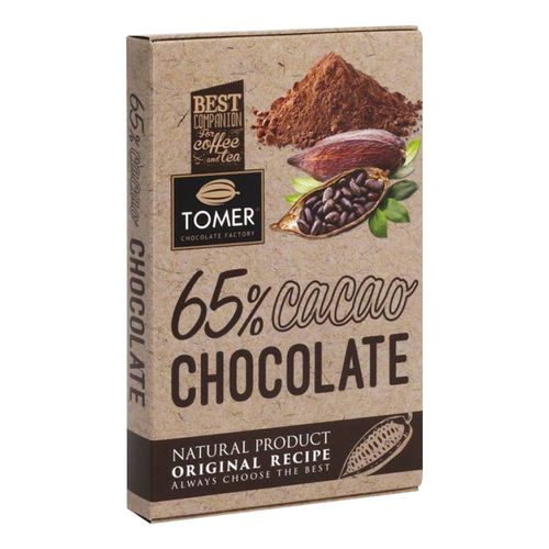 Шоколад Томер Горький 65% какао 90 г