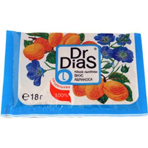 Льняная каша Dr.Dias с абрикосом 18 г
