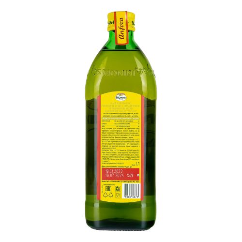 Оливковое масло Monini Anfora рафинированное с добавлением нерафинированного 1 л