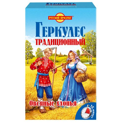 Хлопья Геркулес Русский Продукт Традиционный овсяные 500 г