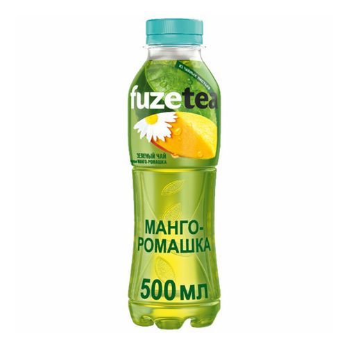 Холодный чай Fuzetea зеленый манго-ромашка 500 мл