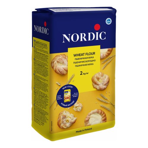 Мука Nordic пшеничная 2 кг