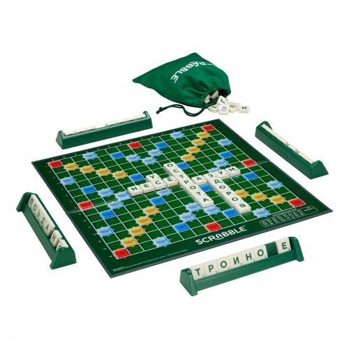 Развлекательная игра Scrabble Классическая версия Mattel 10+