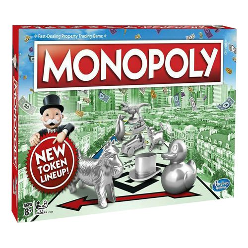 Экономическая игра Монополия классическая Hasbro 8+