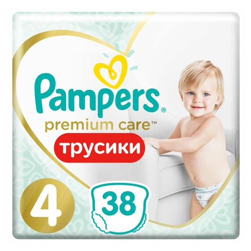 Подгузники-трусики Pampers Premium Care Pants 4 (9-15 кг) 38 шт