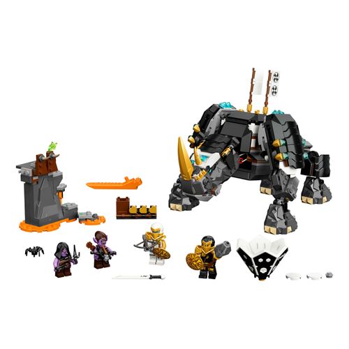 Пластмассовый конструктор Lego Ninjago Бронированный носорог Зейна 616 деталей