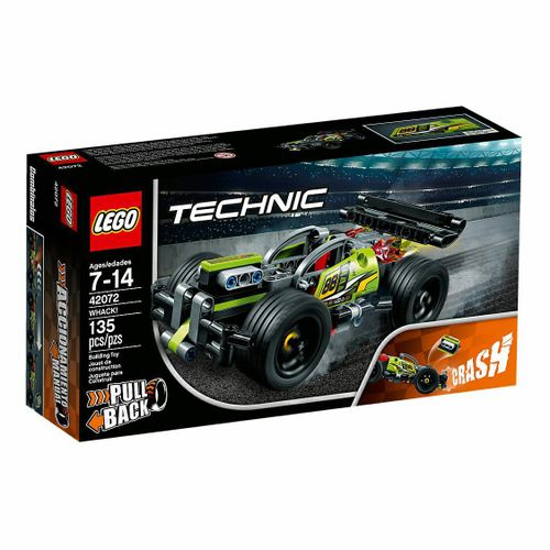 Пластмассовый конструктор Technic Зеленый гоночный автомобиль Lego 135 деталей