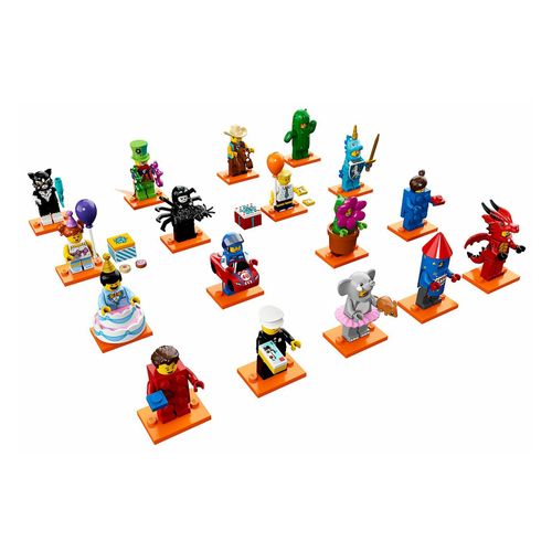Пластмассовый конструктор Минифигурка Юбилейная Серия Lego 7 деталей в ассортименте (вид по наличию)