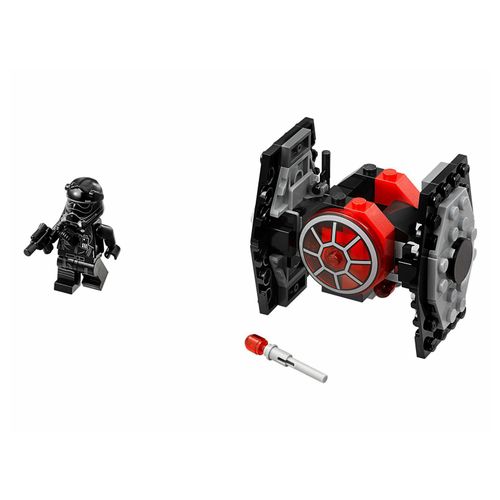 Пластмассовый конструктор Star Wars Микрофайтер Истребитель СИД Первого Ордена Lego 91 деталь