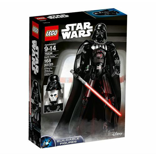 Пластмассовый конструктор Star Wars Дарт Вейдер Lego 168 деталей