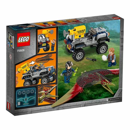 Пластмассовый конструктор Lego Jurassic World Погоня за Птеранодоном 126 деталей