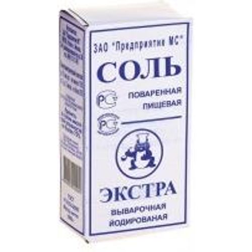 Соль поваренная Моссоль Экстра пищевая йодированная 1 кг - купить с ...