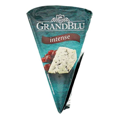 Сыр мягкий GrandBlu Intense с голубой плесенью 50% БЗМЖ 100 г