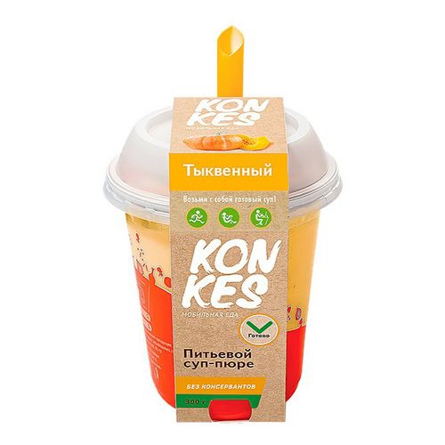 Крем-суп KonKes питьевой тыквенный 300 г