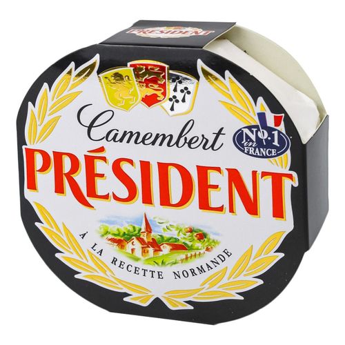 Сыр мягкий President Камамбер с белой плесенью 45% БЗМЖ 125 г