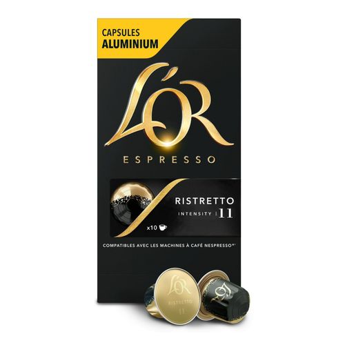 Кофе L'OR Espresso Ristretto в капсулах 5,2 г х 10 шт