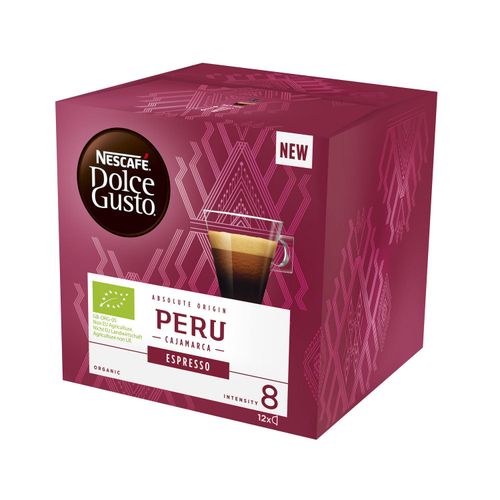 Кофе Nescafe Dolce Gusto Absolute Origin Эспрессо Перу в капсулах 12 шт 84 г