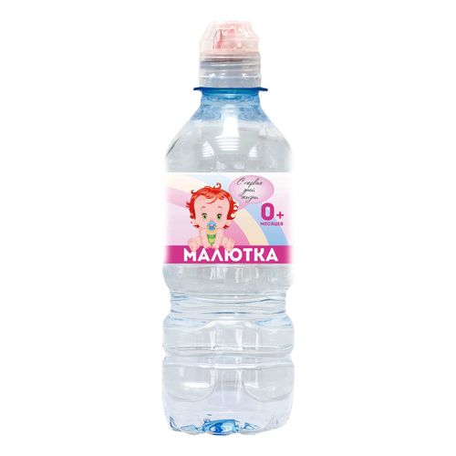 Вода детская питьевая Малютка негазированная с рождения 350 мл х 12 шт