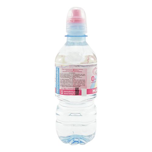 Вода детская питьевая Малютка негазированная с рождения 350 мл