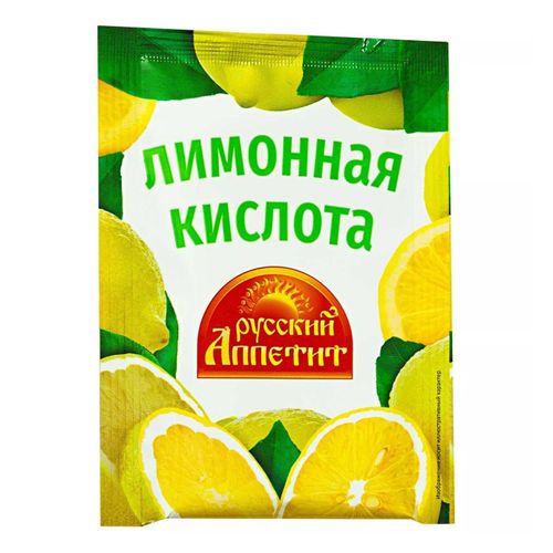 Лимонная кислота Русский аппетит пищевая 800 г