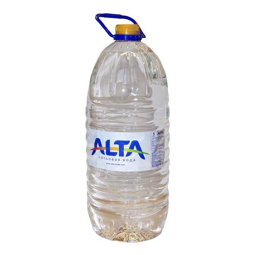Вода природная питьевая Alta негазированная 5 л
