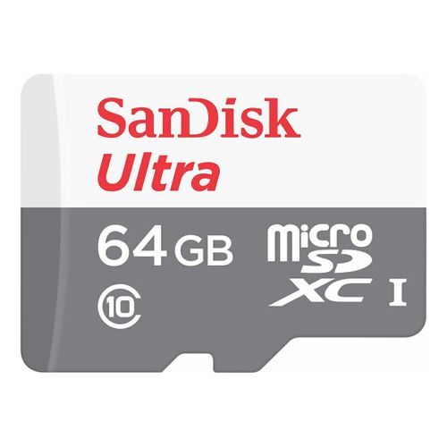 Карта памяти SanDisk MicroSDHC 64 Гб класс 10
