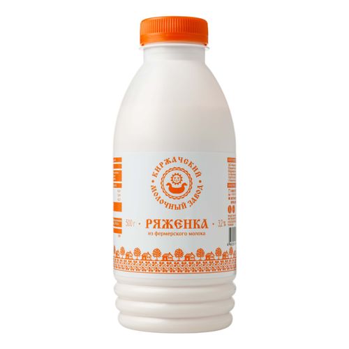 Ряженка Киржачский Молочный Завод 4% БЗМЖ 500 мл