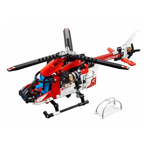 Пластмассовый конструктор Lego Technic Спасательный вертолет 325 деталей