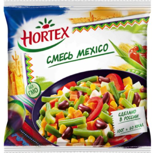 Овощи Hortex Mexico смесь замороженные 400 г х 2 шт