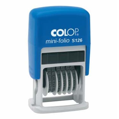 Нумератор Colop Mini-Folio Printer Line S 126 6 знаков 3,8 мм