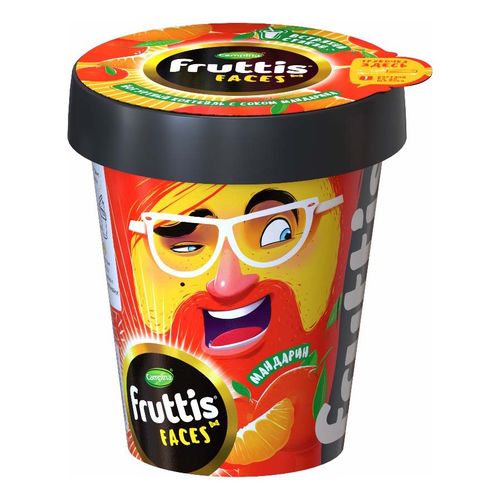 Йогуртный коктейль Fruttis мандарин 2,5% 265 мл