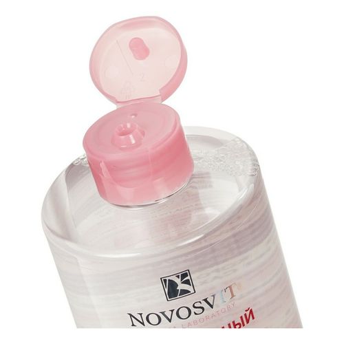 Мицеллярный лосьон для лица Novosvit Очищение и демакияж для чувствительной кожи 460 мл