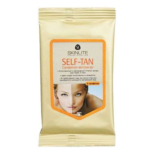 Салфетки-автозагар Skinlite Self-tan 5 шт