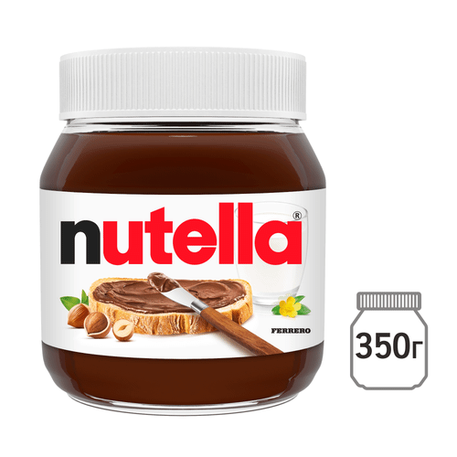 Паста Nutella ореховая с добавлением какао 350 г