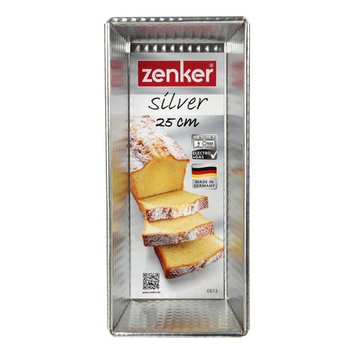 Форма для выпечки кекса Zenker Silver 255 x 115 x 70 мм