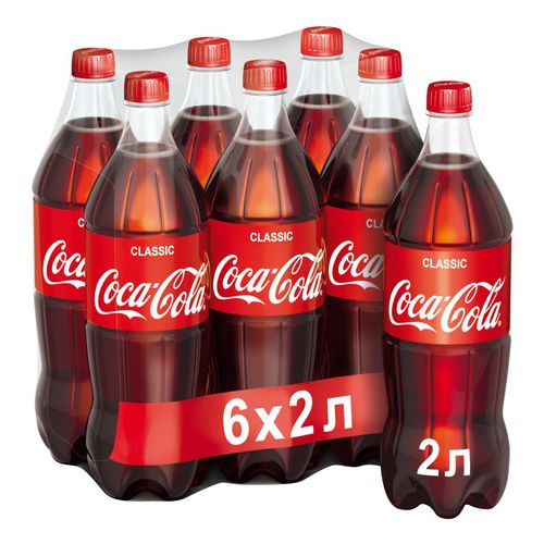 Газированный напиток Coca-Cola 2 л х 6 шт