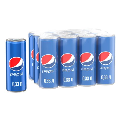 Газированный напиток Pepsi-Cola 330 мл х 12 шт