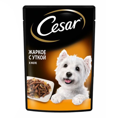 Влажный корм Cesar жаркое с уткой для собак 85 г