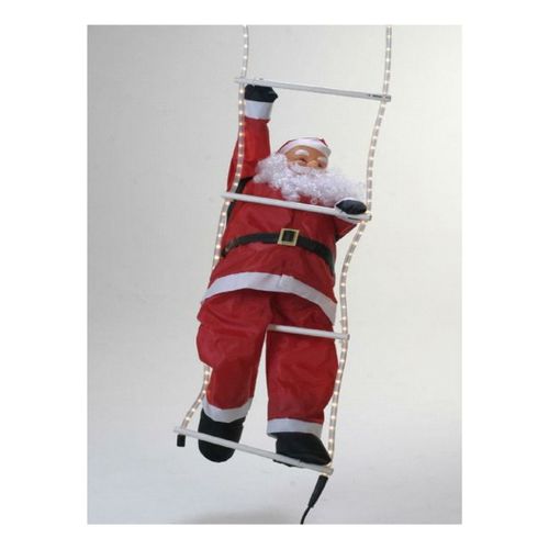Фигура Девилон Дед мороз на качеле в полибеге 60 см