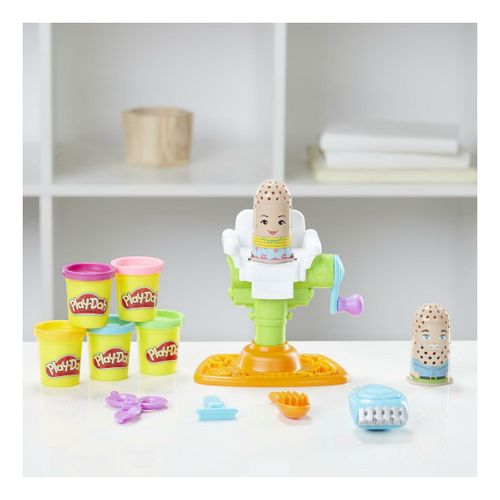 Набор для лепки Play-Doh Сумасшедший парикмахер с фигурками и формочками 5 цветов