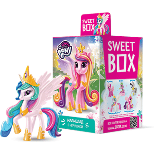 Мармелад жевательный Sweet Box My Little Pony 2 с натуральным соком Россия 10 г